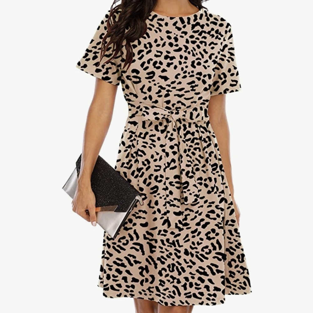 Short sleeve t-shirt dress